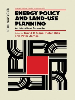 cover image of Energy Policy and Land-Use Planning